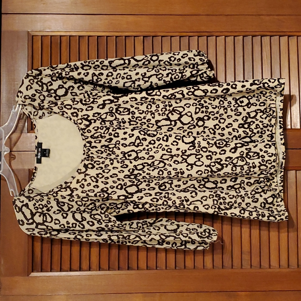 Style & Co animal print short